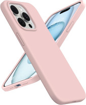 Луксозен силиконов гръб ТПУ ултра тънък SOFT FASHON CASE за Apple iPhone 15 Pro 6.1 розов 